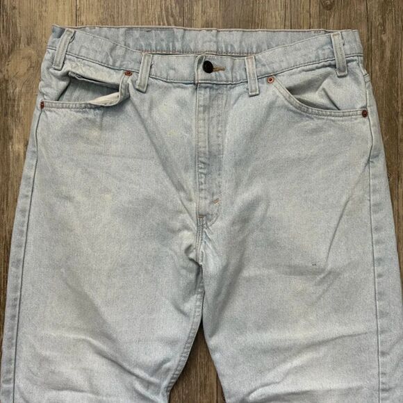 Vintage 90s Levi's 501XX Orange Tab Denim Jeans Size 36X30 - Picture 5 of 7